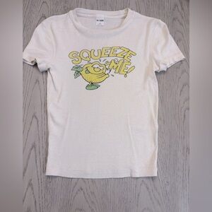 Re/Done Squeeze Me Graphic Tee